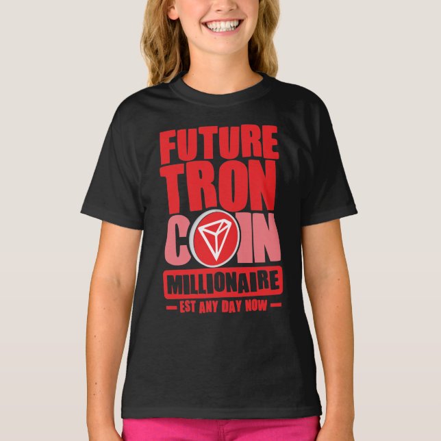 Camiseta Futuro TRON Moin Millionaire (Frente)