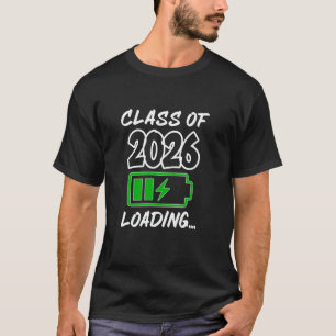 Camiseta Futuro Turma De 2026 Contagem Regressiva Para Grad