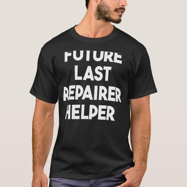 Camiseta Futuro Último Assistente de Reparação (Frente)