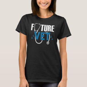 Camiseta Futuro Vet Médico Estudos Veterinários