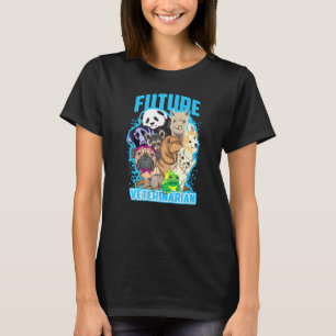 Camiseta Futuro Veterinário Legal Aspirando Vetes Presente 