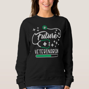 Camiseta Futuro Veterinário Vet Costume Kit Homens Mulheres