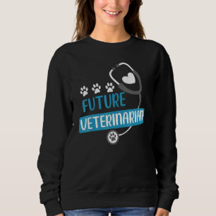 Camiseta Futuro Veterinário Vet Costume Kit Homens Mulheres