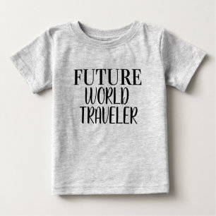 Camiseta Futuro Viajante do Mundo