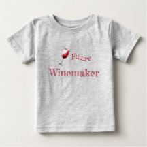 Futuro Vinicultor Bebê Amante de Vinho Divertido