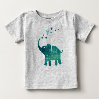 Camiseta Futuro Zoicultor Elefante Toddler Long Sleeve