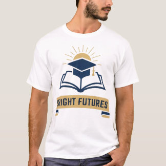 Camiseta Futuros Brilhantes: Excelência em Educação
