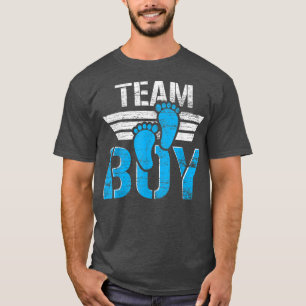 Camiseta Futuros Pais Equipe Menino Sexo de Anúncio de Bebê
