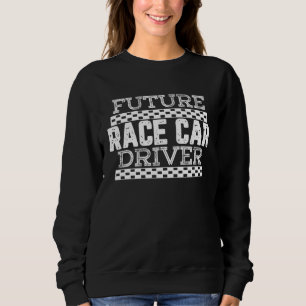 Camiseta Futuros Pilotos De Carros De Corrida Crianças Diri