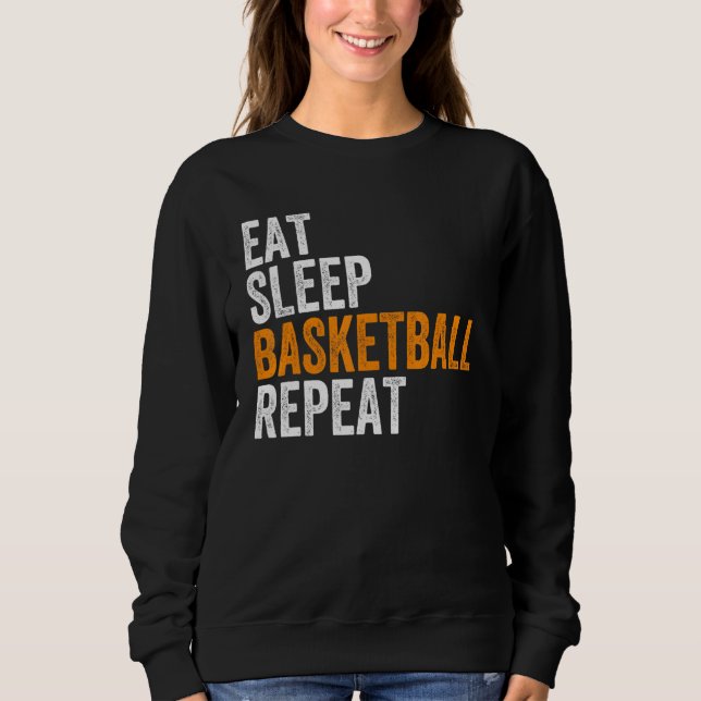 Camiseta Fuuny Coma Dormir no Basquete Repete Basquete (Frente)
