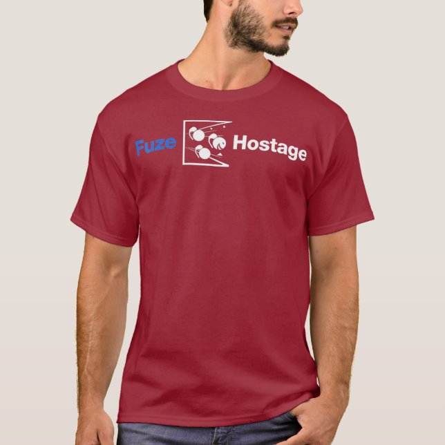 Camiseta Fuze Hostage Encantado Jogos (Frente)