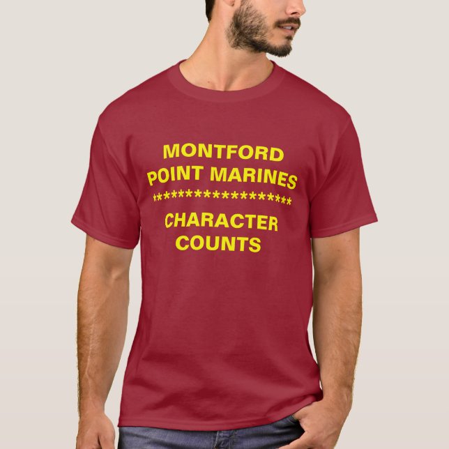 CAMISETA FUZILEIROS NAVAIS CHARACT DO PONTO DE MONTFORD… (Frente)