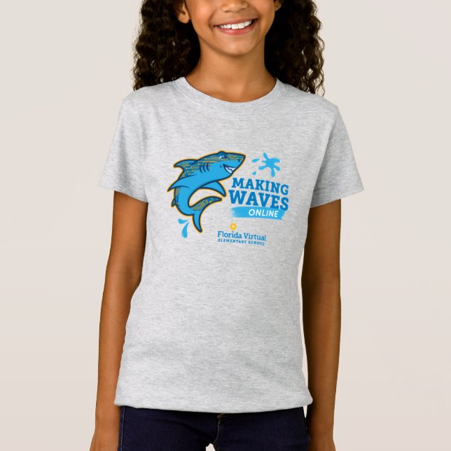 Camiseta FVES Fazendo Ondas Online Juventude (Frente)