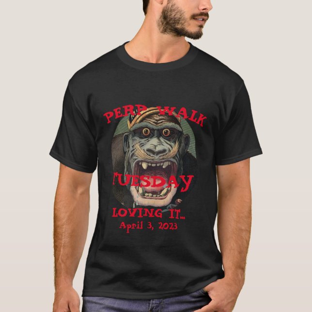 Camiseta FW HG SL Don Con Perp Caminhou Terça-feira TRUMP (Frente)