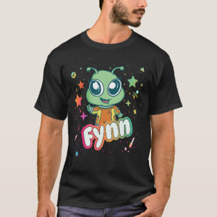 Camiseta FYNN - Nome do Menino Bonito com Alienígena Boniti