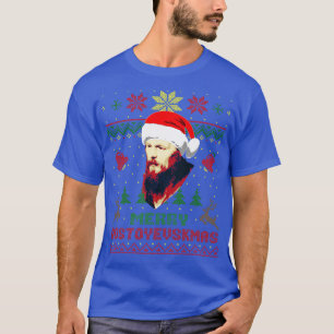 Camiseta Fyodor Dostoevsky Encantado Natal 1
