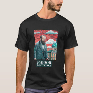 Camiseta Fyodor Dostoyevsky - Literatura Russa