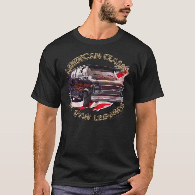 Camiseta G20 cHevy american V8 Van posto (Frente)