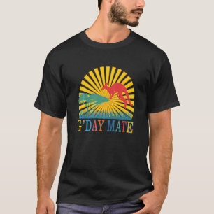 Camiseta G-day Mate Australian Animal Kangaroo Aussie Sym
