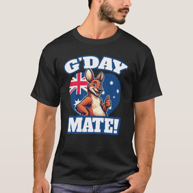 Camiseta G-Day Mate - Gíria Australiana (Frente)