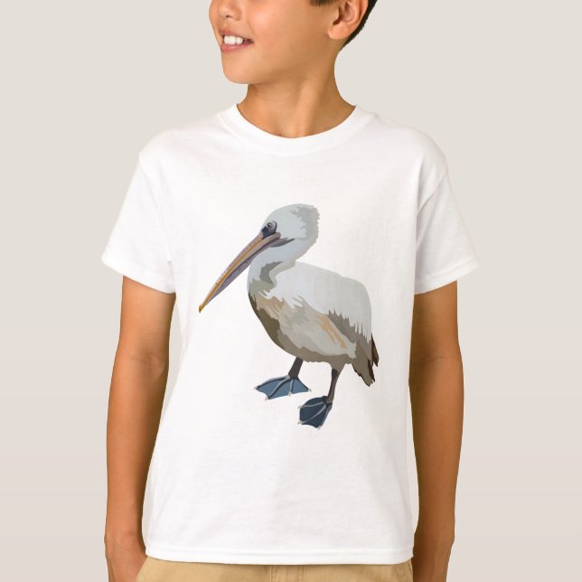 Camiseta G é para Cinza Pelican (Frente)