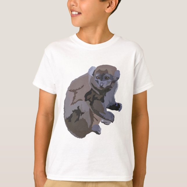 Camiseta G é para Gentle Lemur (Frente)