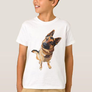 Camiseta G é para German shepherd
