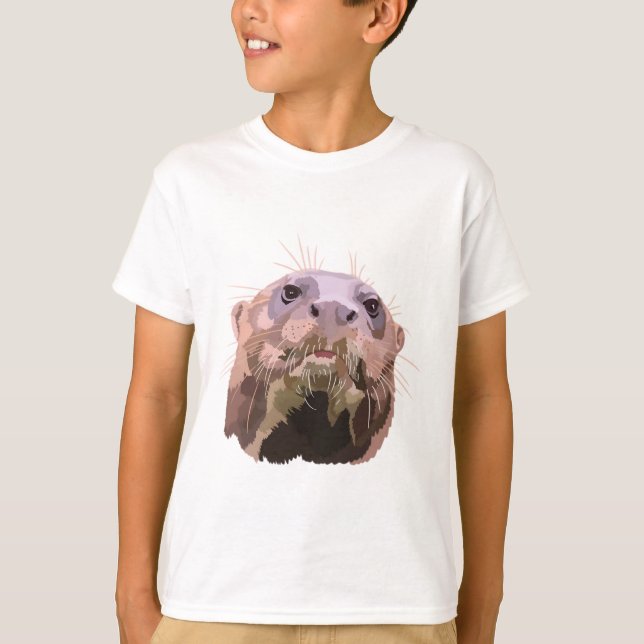 Camiseta G é para Giant Otter (Frente)