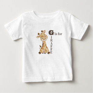 Camiseta G É PARA GIRAFA - Girafa Caprichosa