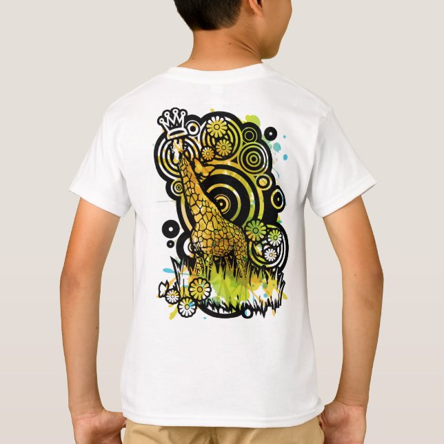 Camiseta G é para Giraffe (Verso)