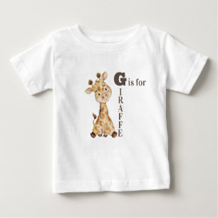 Camiseta G É Para GIRAFFE - Girafa Whimsical