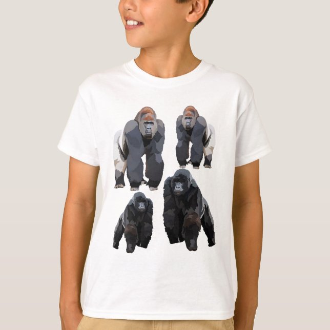 Camiseta G é para Gorilla (Frente)