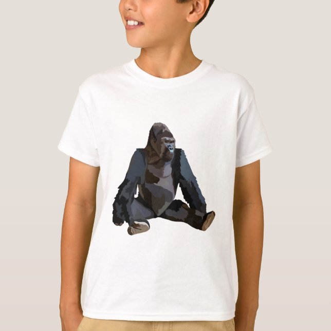 Camiseta G é para Gorilla (Frente)