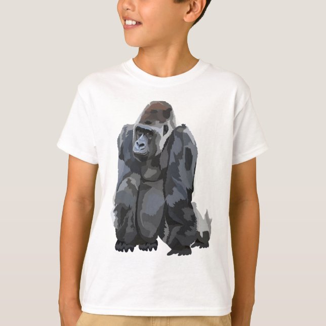 Camiseta G é para Gorilla (Frente)