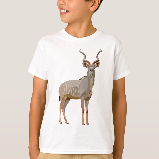 Camiseta G é para Grande Kudu (Frente)