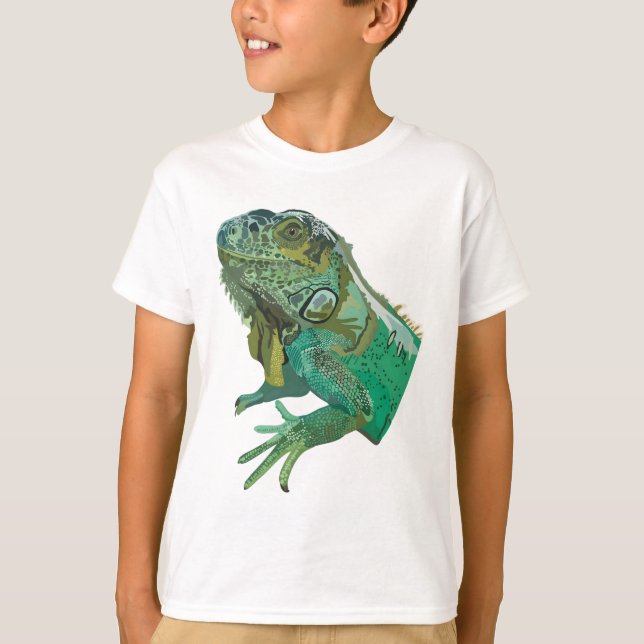 Camiseta G é para Green Iguana (Frente)