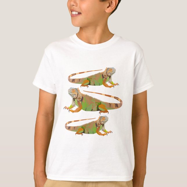 Camiseta G é para Green Iguana (Frente)