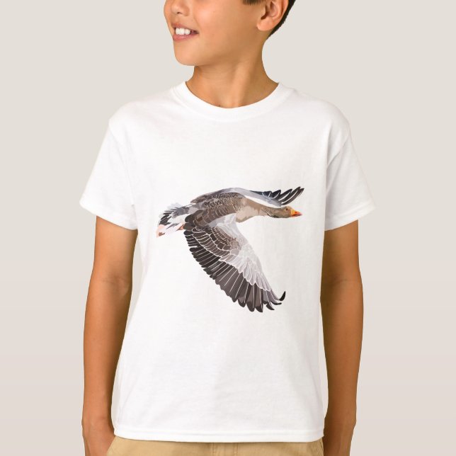Camiseta G é para Greylag Goose (Frente)