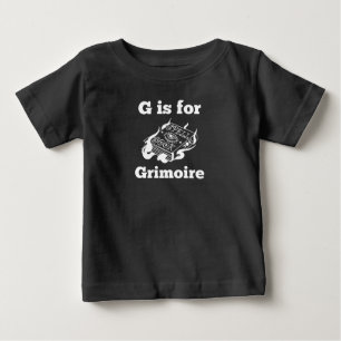 Camiseta G é para Grimoire Witchy Magick Occult