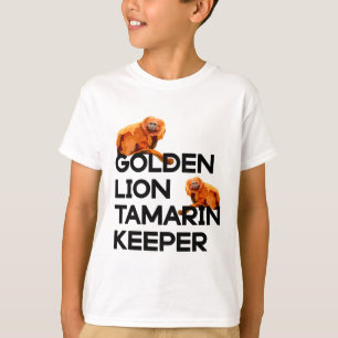 Camiseta G é para o Ouro Lion Tamarin Keeper