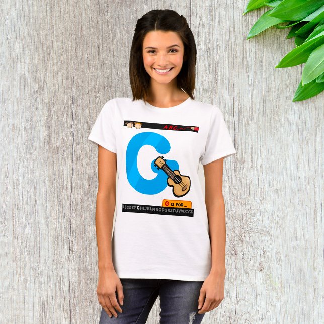 Camiseta G É Para Violão (Criador carregado)