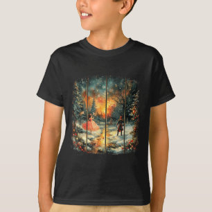 Camiseta G globo de neve antigo quebrador de nozes Natal Co