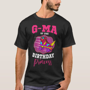 Camiseta G Mães De Aniversário Skates De Cilindro Princesas
