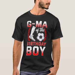 Camiseta G Mães Do Aniversário Do Jogador De Futebol Celebr