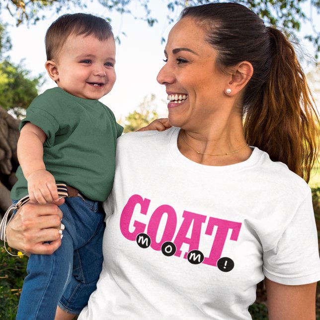 Camiseta G.O.A.T. MÃE! - Bonito Para Impressão Gráfico Da M (Criador carregado)