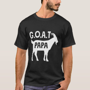 Camiseta G.o.a.t. Papai Maior, Manga Curta Uni