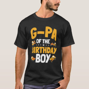 Camiseta G Pa do Bday do Trabalhador de Construção de Menin