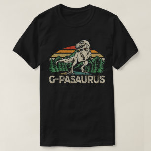 Camiseta G-Pawsaurus Dinossaur Avô Dia de os pais Saurus