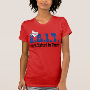 Camiseta G.R.I.T. - Raparigas Criadas No Texas