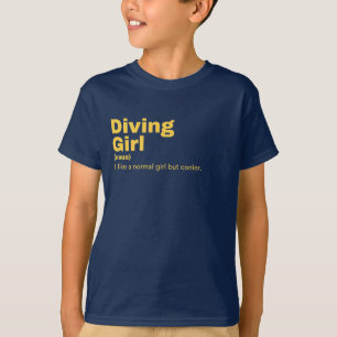 Camiseta g Rapariga - Mergulho